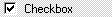vxCheckbox HTML webpage Toolbox Checkbox Option