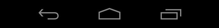 Example of an Android navigation bar