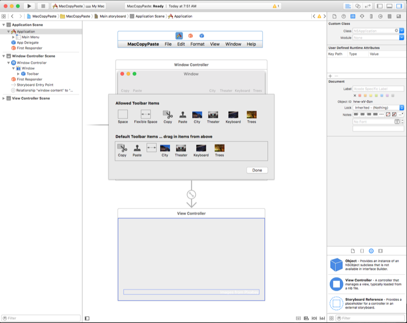 Editing the toolbar Editing the toolbar