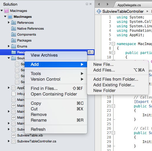 Adding a file Adding a file