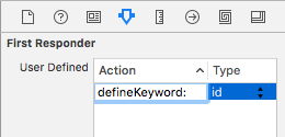 Editing the action name Editing the action name
