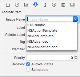 Setting a custom image for a toolbar item Setting a custom image for a toolbar item