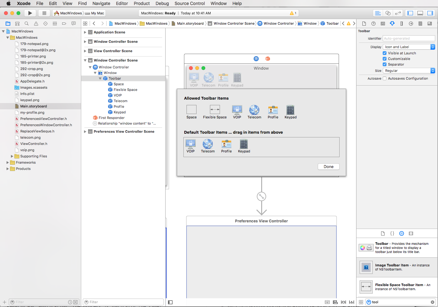 Designing the UI