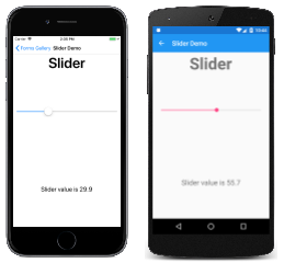 Slider Example Slider Example