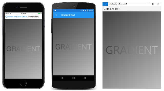 Gradient Text Gradient Text