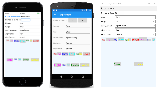 The Experiment Page - Align Items The Experiment Page: Align Items