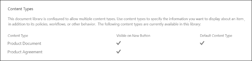 Document library for product documentation.