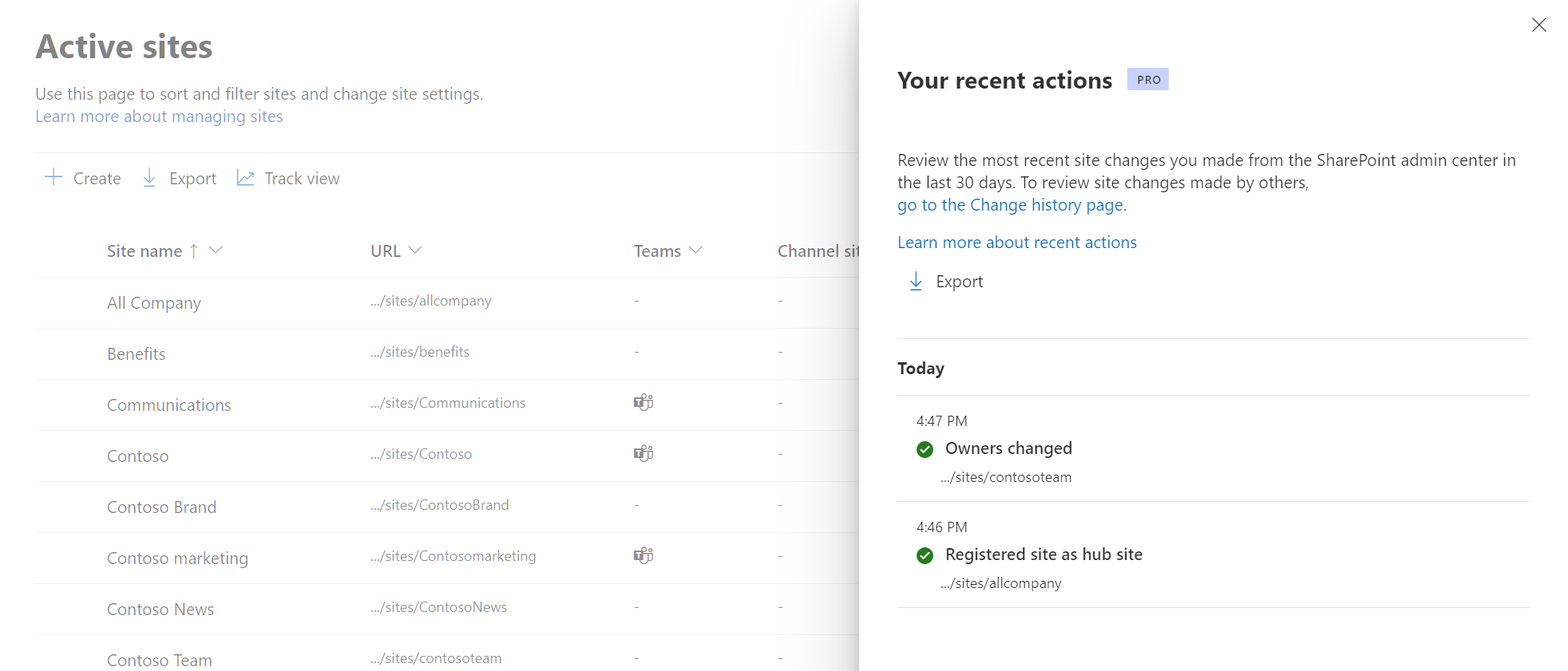 Screenshot of restricted access control for SharePoint sites.