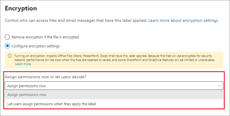 Screenshot of option to add user or admin defined permissions.