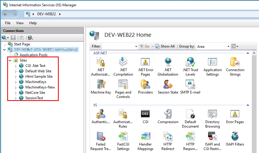 Screenshot of website or web application for which you want to enable or disable debug mode.