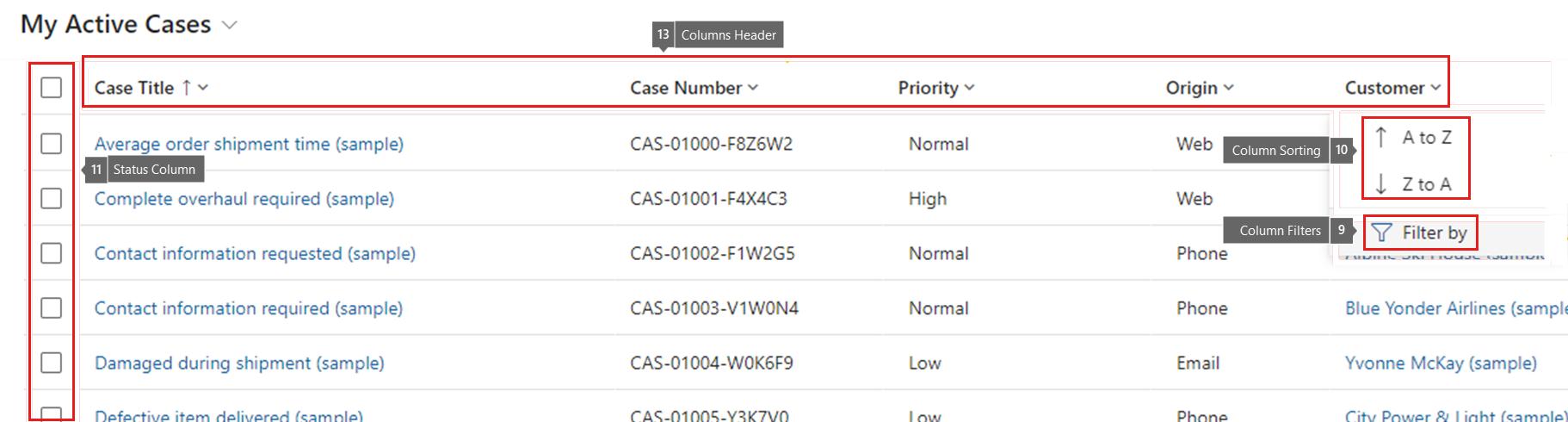 Screenshot of a page that contains the terms 9, 10, 11, 13.