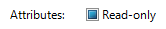 screen shot of a solid blue read-only check box