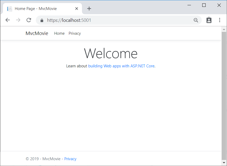 Home eller indexsida