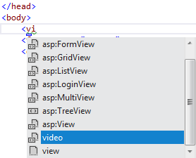 HTML5 elements being listed HTML5 elements being listed