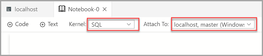 Ställ in Kernel och koppla till