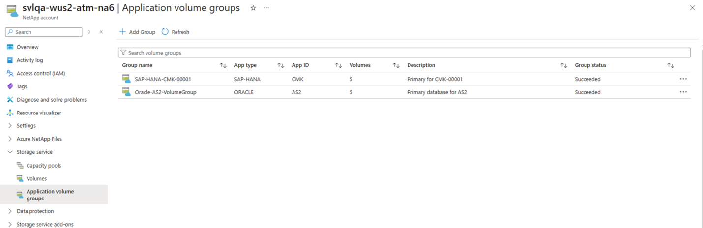 Skärmbild som visar hur du lägger till en grupp.