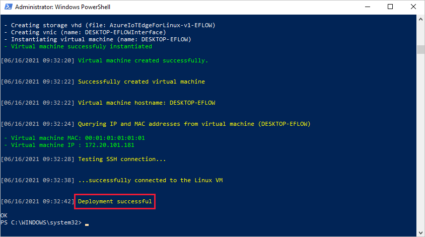 En lyckad distribution säger