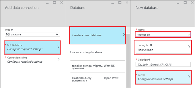 Skapa en Azure SQL-databas