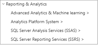 Skärmbild som visar ett enda sparrobjekt i innehållsförteckningen.