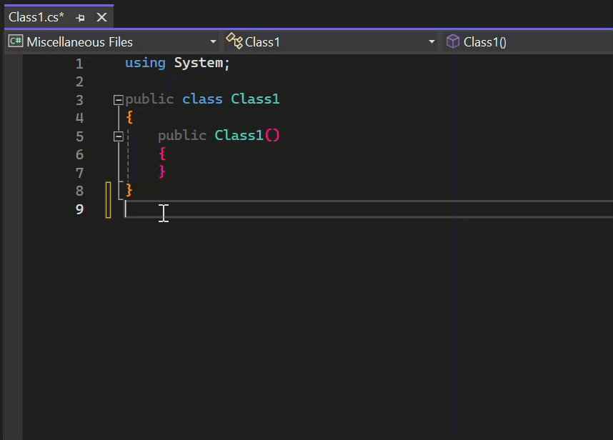 Animerad skärmbild som visar kodförslagen som genereras av GitHub Copilot för användarkommentaten.