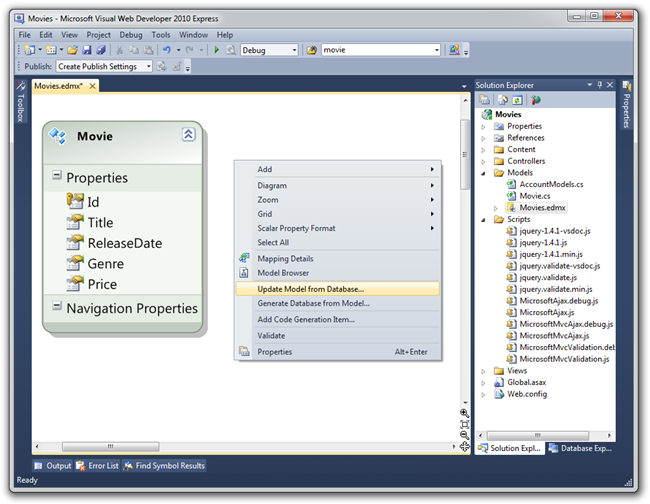 电影 - Microsoft Visual Web Developer 2010 Express (11)