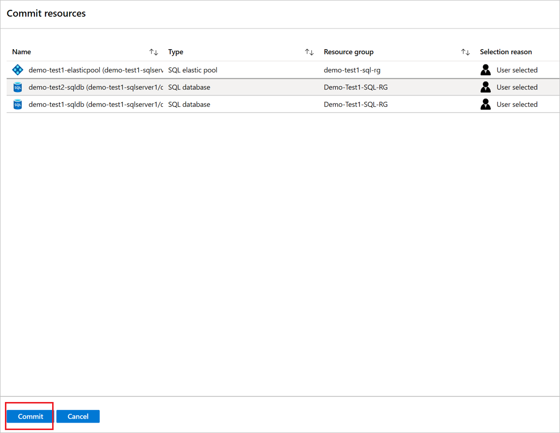 屏幕截图显示了提交移动。