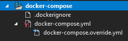 docker compose 项目中的文件。