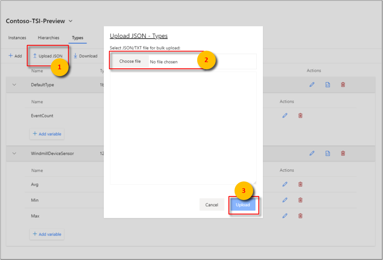 批量类型上传选项。