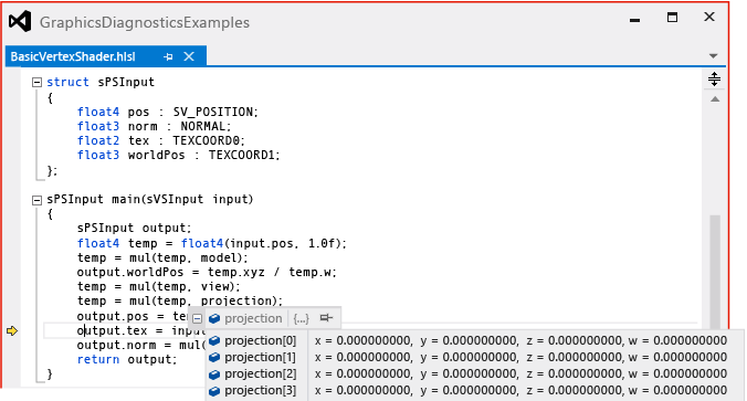 gfx_diag_demo_missing_object_shader_step_6 The projection matrix contains a bad transform