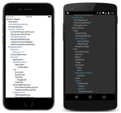 类层次结构共享 类层次结构共享的三倍屏幕截图