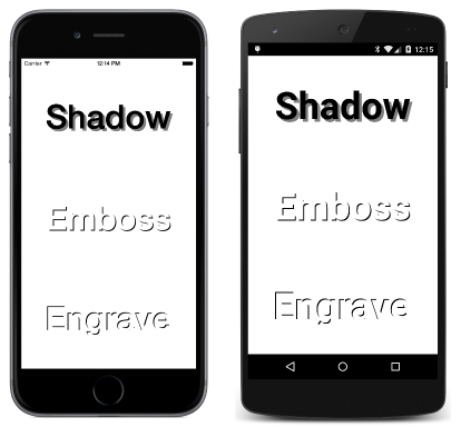 文本偏移 文本偏移的三倍屏幕截图