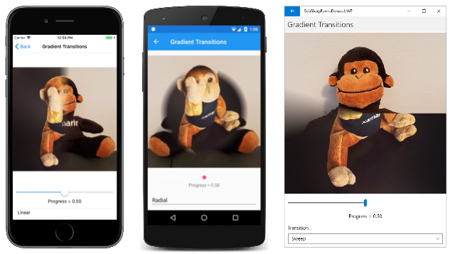 渐变转换 渐变转换