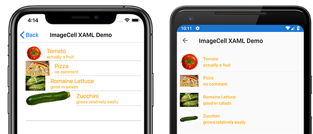自定义 ImageCell 示例 “自定义 ImageCell 示例”